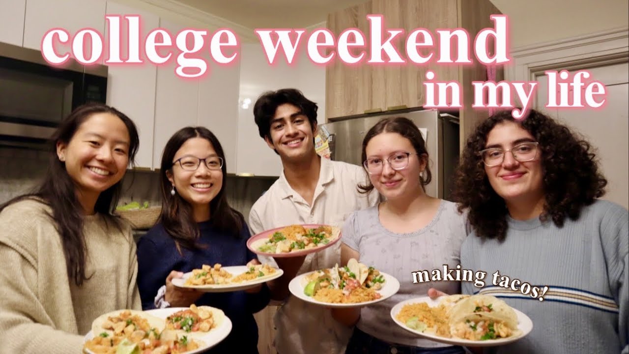 realistic college weekend in my life at yale!