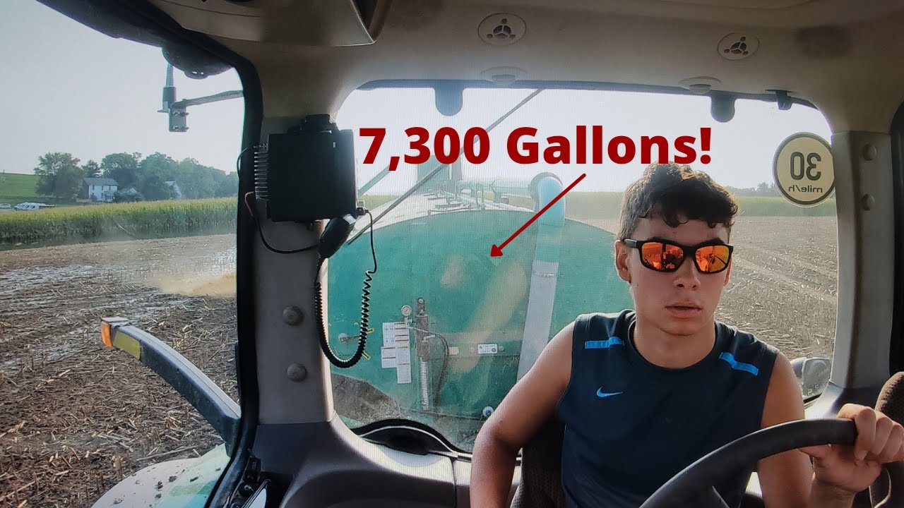 Spreading Manure 7300 Gallons X3