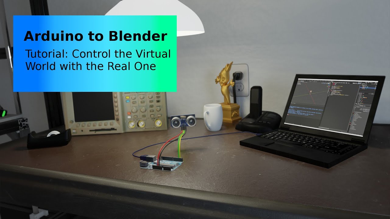 Arduino to Blender Tutorial: Control Virtual Worlds with the Real One