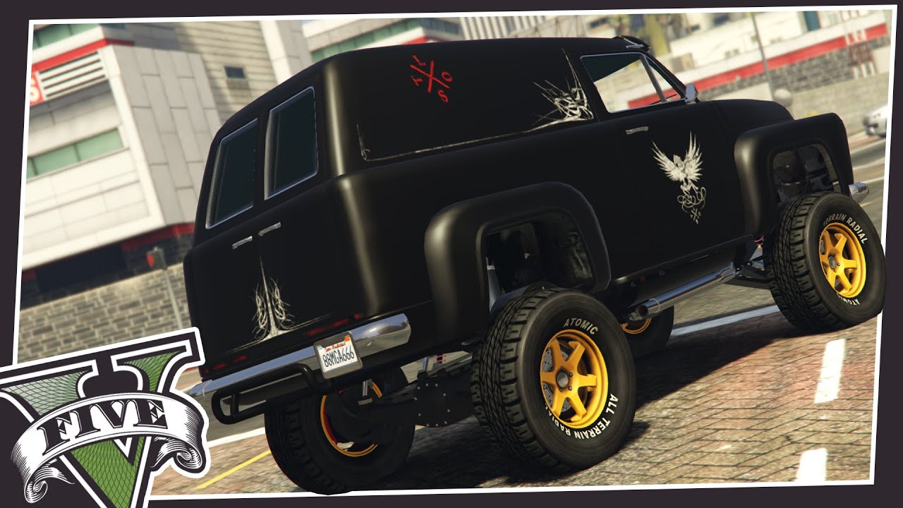 CUSTOM LIFTED TRUCKS IN GTA 5!