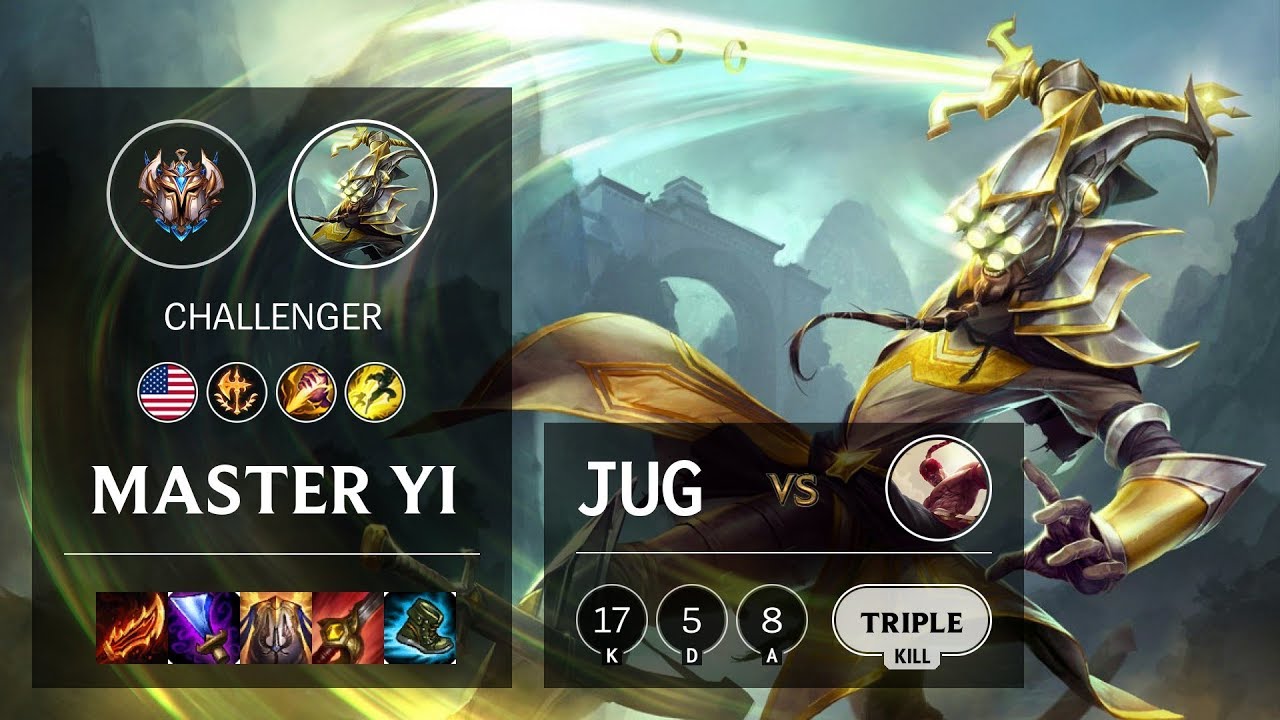 Master Yi Jungle vs Lee Sin - NA Challenger Patch 10.8