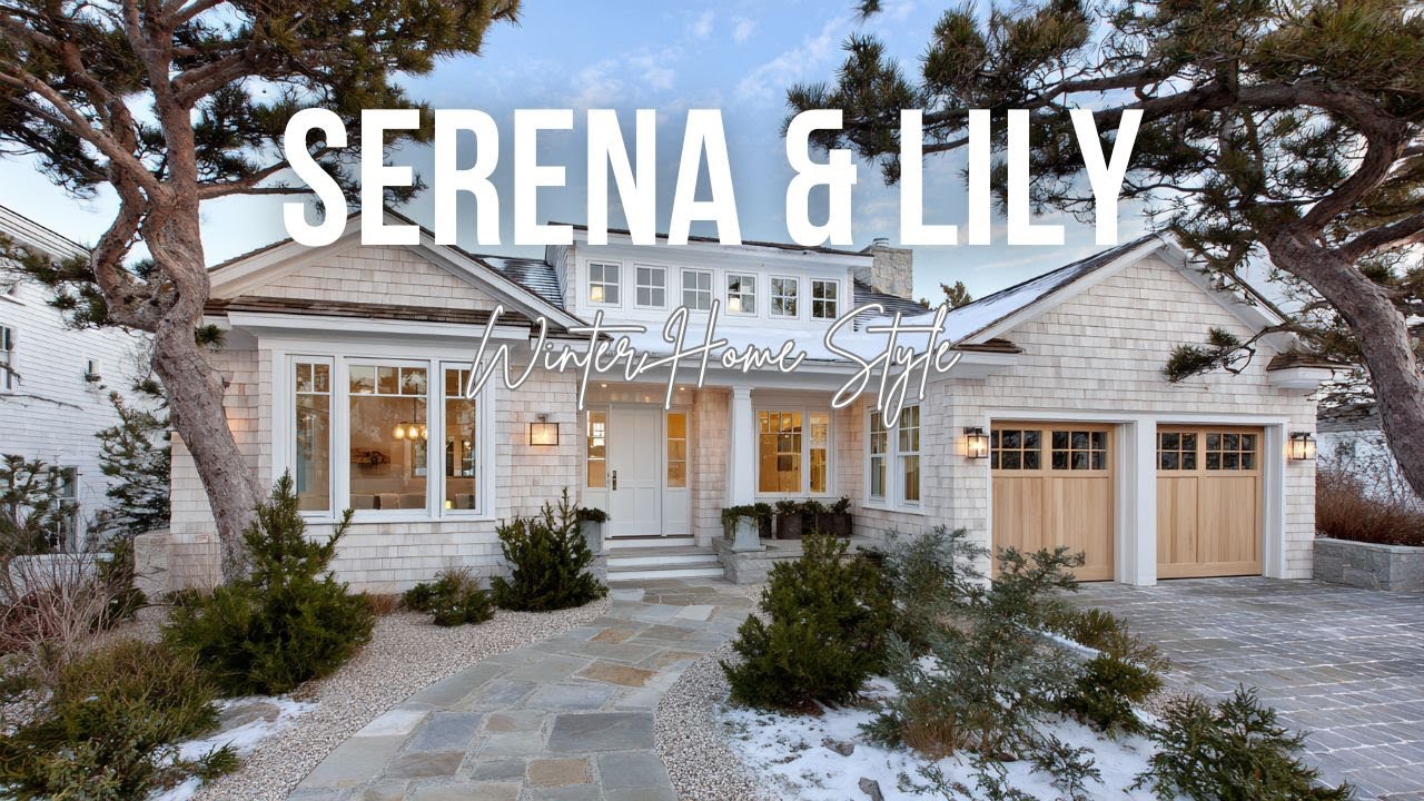 Serena & Lily Inspired Winter Home Style with Calm Tones and Seasonal Comfort