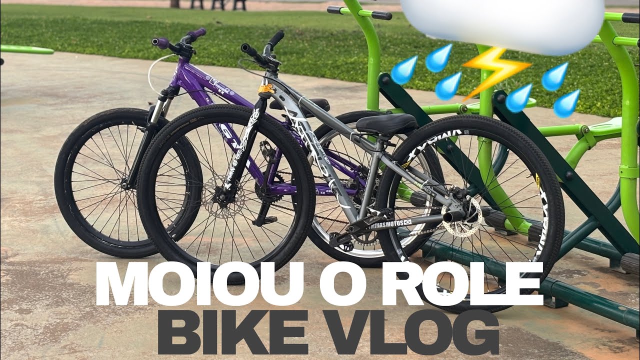MOIOU O ROLE ⛈️😣 (BIKE VLOG) 
