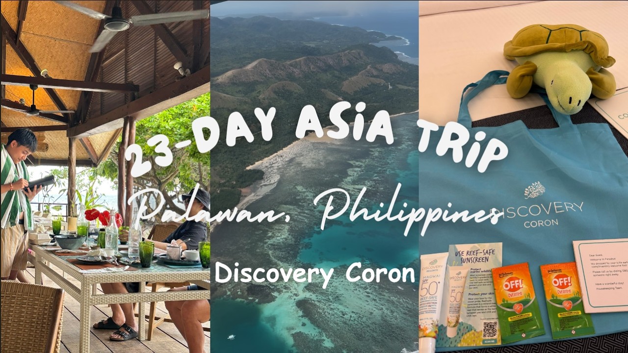 Travelling to Palawan | Discovery Coron 🇵🇭🌴🏖️