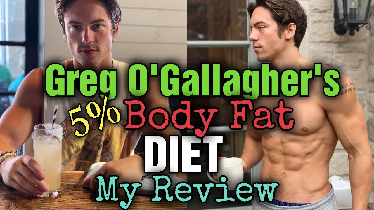 Reacting To Kinobody's Greg O'Gallagher: Diet to get to 5% bodyfat!