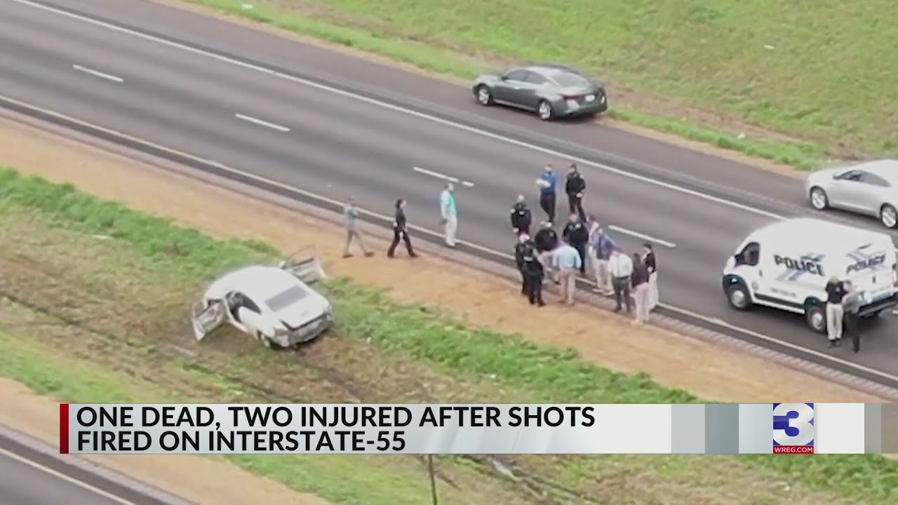 One dead, two injured after shots fired on I-55 in Southaven, MS