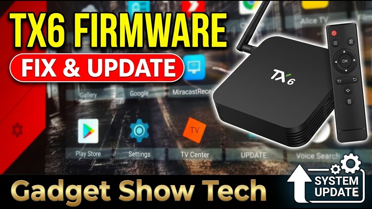 Обзор обновлений прошивки TANIX TX6 Android 4K TV BOX Allwinner H6 4+32 ГБ