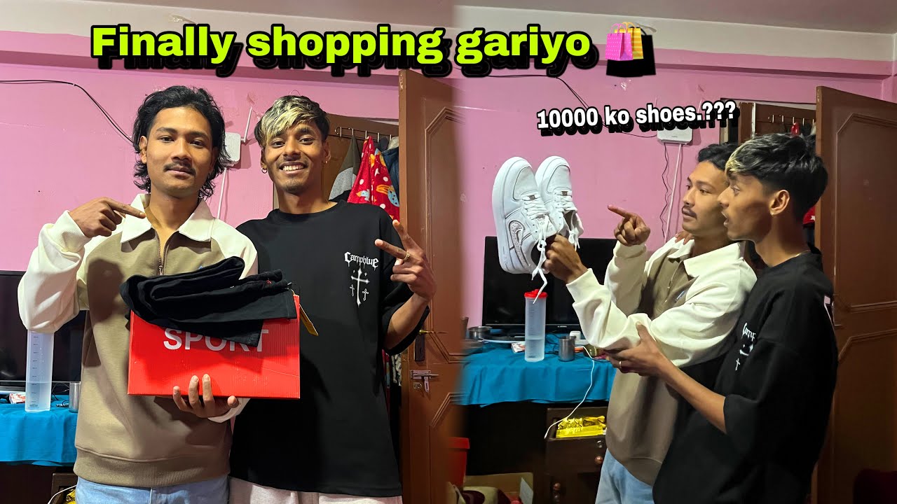 Shopping Garera Auda Budi Risayo 😩|| salin lai ni shopping gardiye 🫶