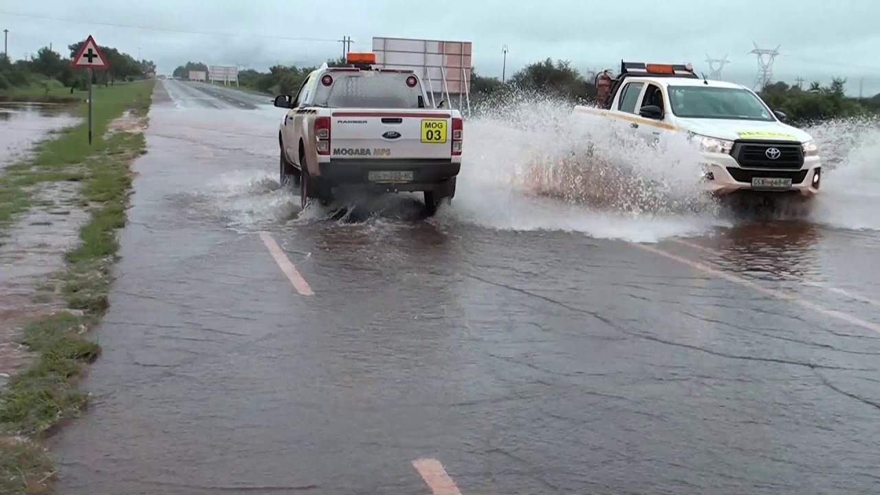 Heavy rain in Kathu Northern Cape