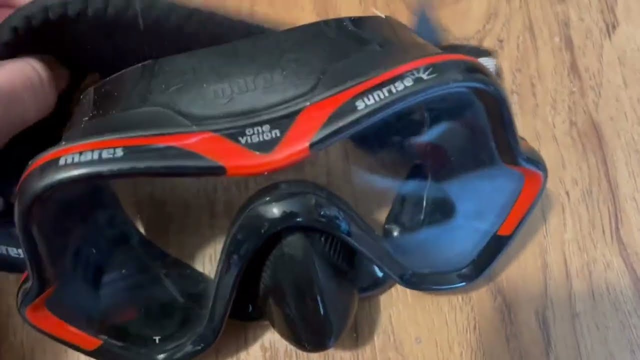 Mares One Vision Scuba Diving Snorkeling Mask Review, Excellent quality and cool design