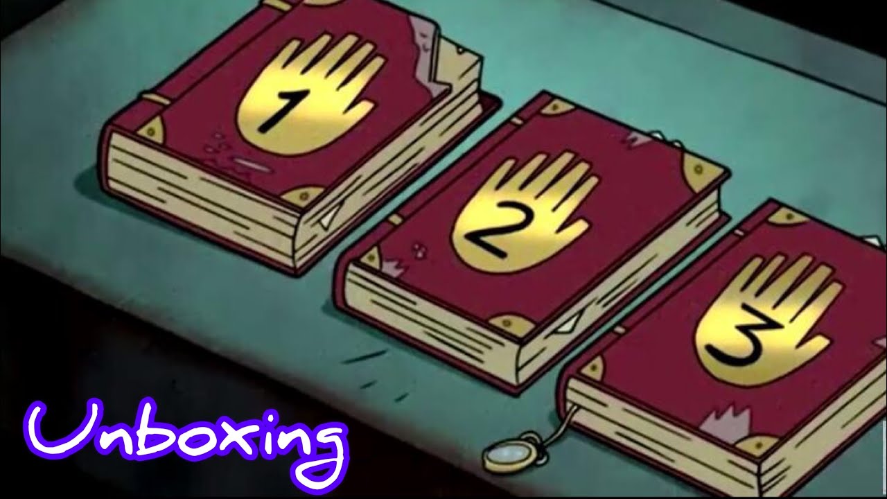Gravity Falls | Diario | 1 | 2 | 3 | unboxing | 2021