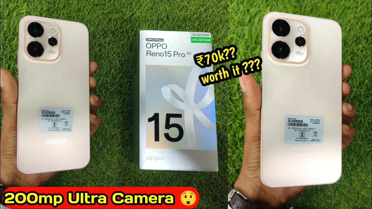 OPPO Reno 15 Pro Unboxing & First Impression 🔥 Is This the BEST Reno Phone Yet?