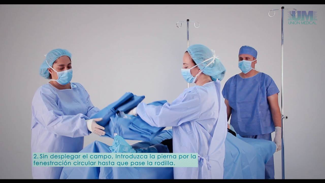 PAQUETE PARA CIRUGÍA DE ARTROSCOPIA DE RODILLA
