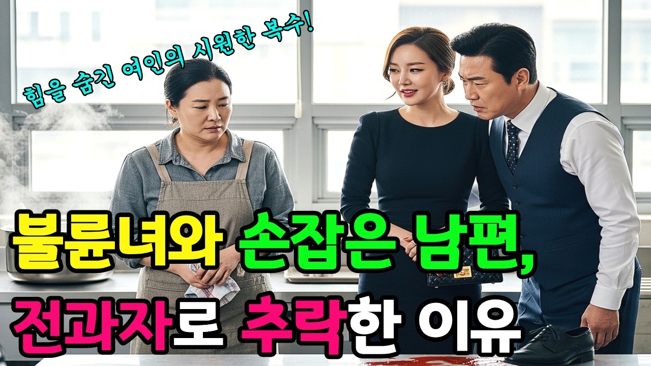 불륜녀와 내 안방 차지한 남편, 한순간에 길바닥 전과자로 전락시킨 조강지처의 설계