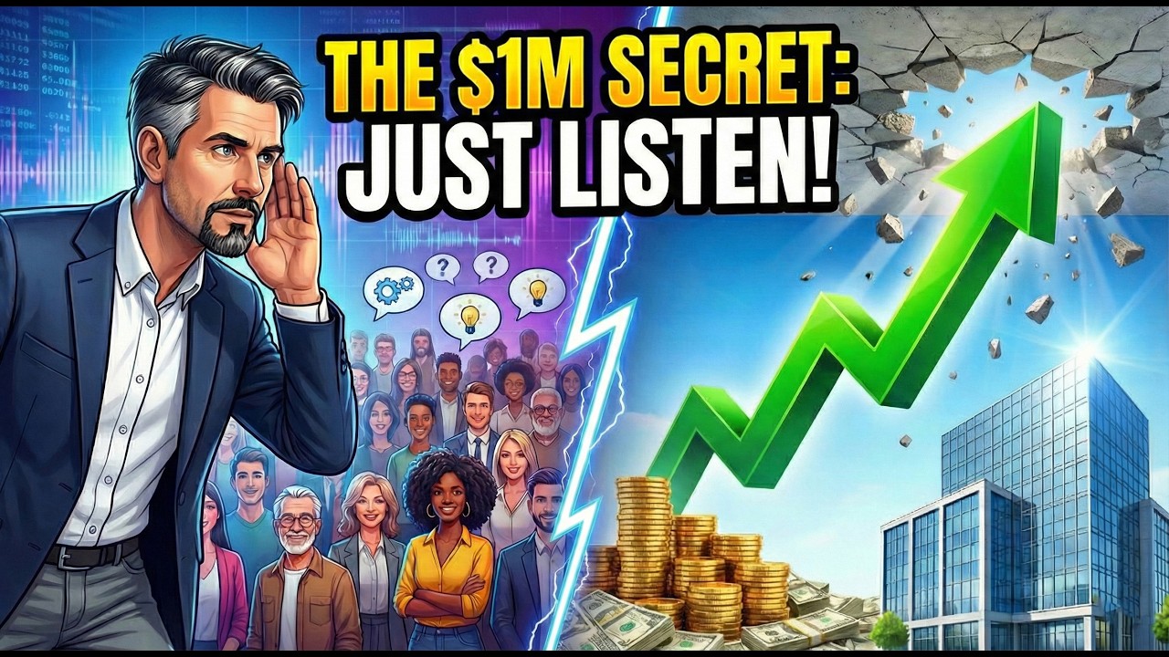 The Million Dollar Secret | Shut Up And Listen, Your Customers Will Tell You What They Want!