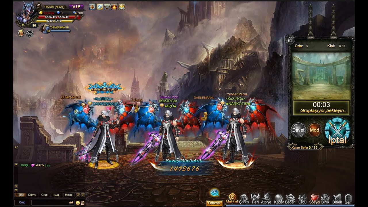 Legend Online Reborn  ƊARKEƝRAӇԼ  ( Ekip İle Amfiyi Darmadağın Etmece )
