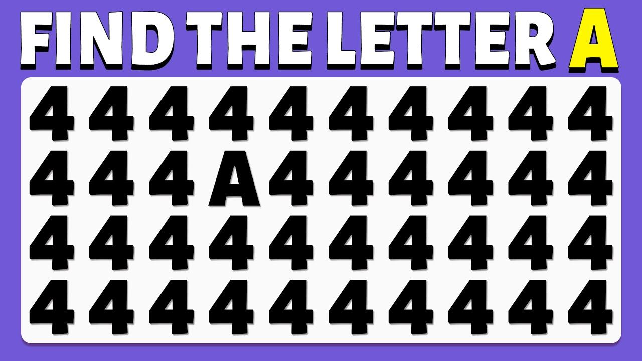 Find The Odd One Out | Test Your Observation Skills 👀 | Number and Letter Edition | Cow Quiz
