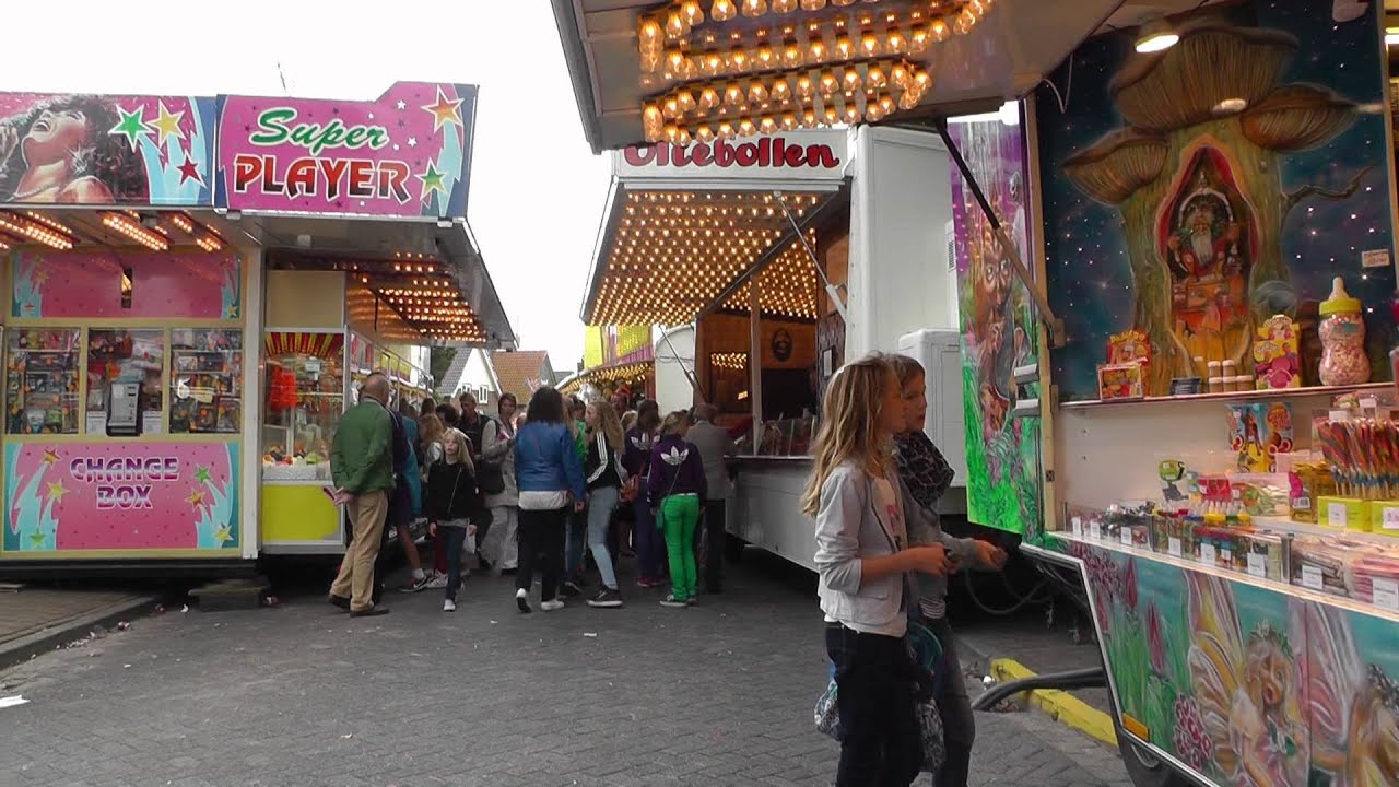 Kermis Tuitjenhorn met het mooiste meisje van de klas