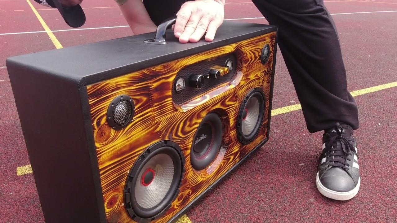 Boombox DIY Kaktusa. test muzyczny
