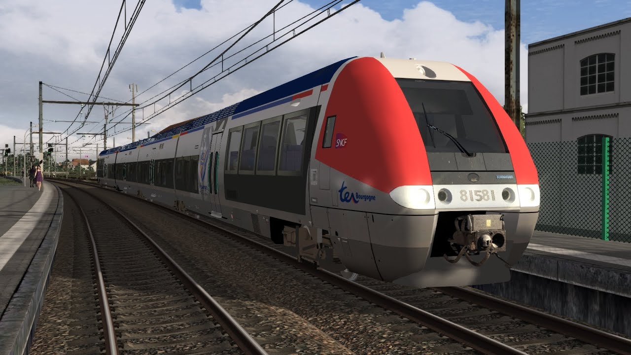 Train Simulator Classique : AGC sur la Ligne de la Bresse !