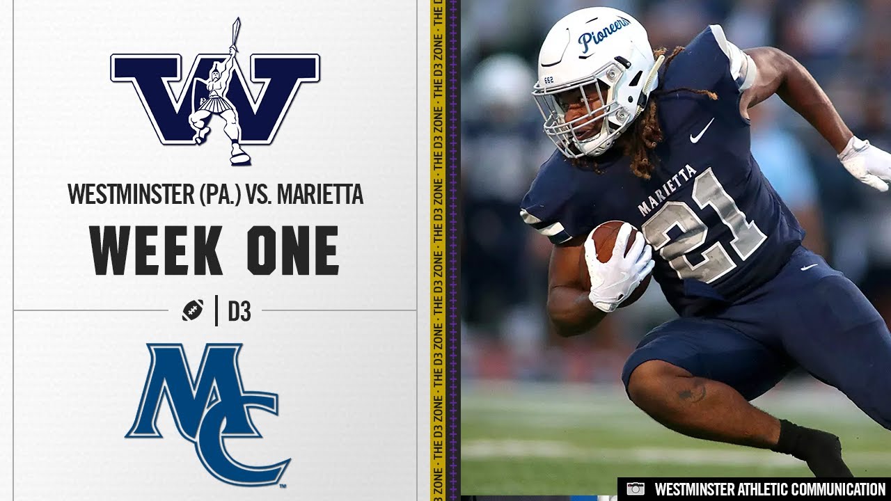 Westminster (PA.) vs. Marietta Highlights | D3 College Football 2025