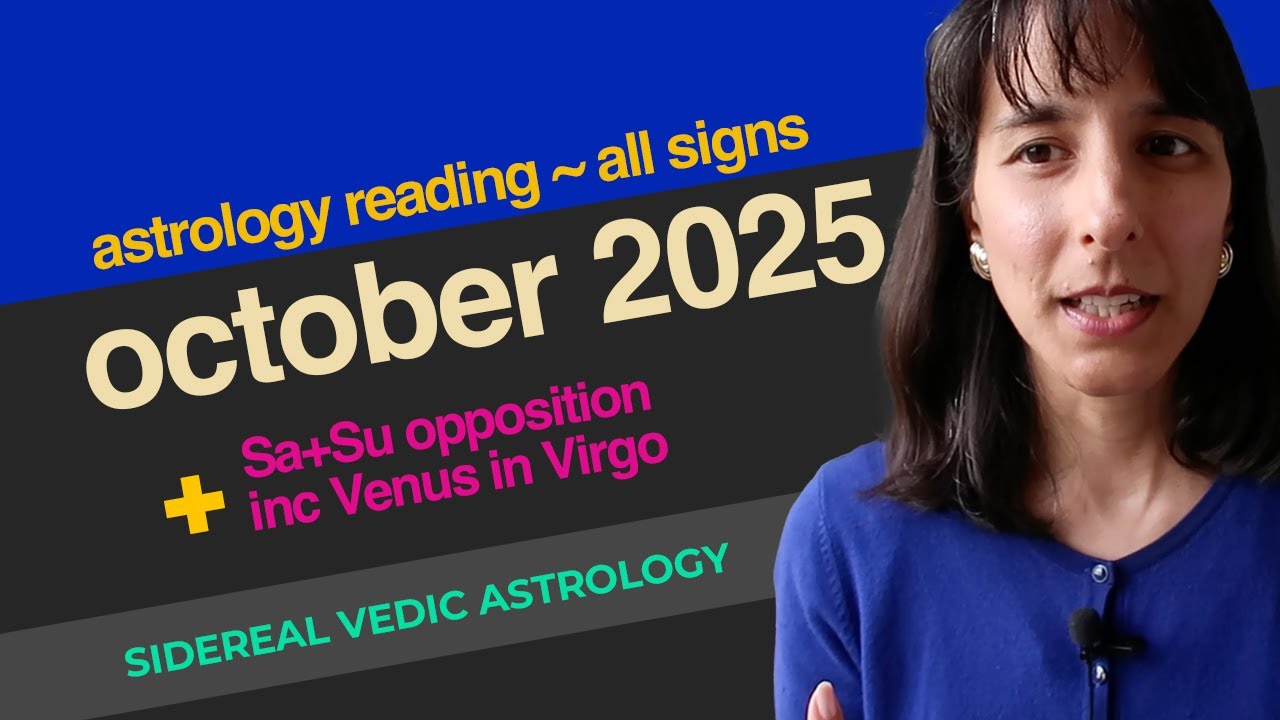 October Predictions 2025 // Sa+Su opposition ~ Vedic Astrology, All Signs