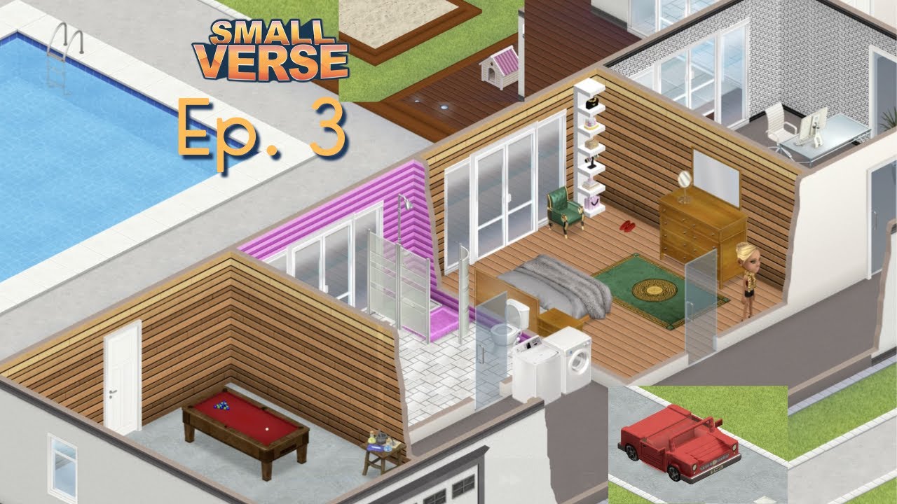Smallverse Modern Abode Makeover 🏡 | Relaxing Decor Timelapse