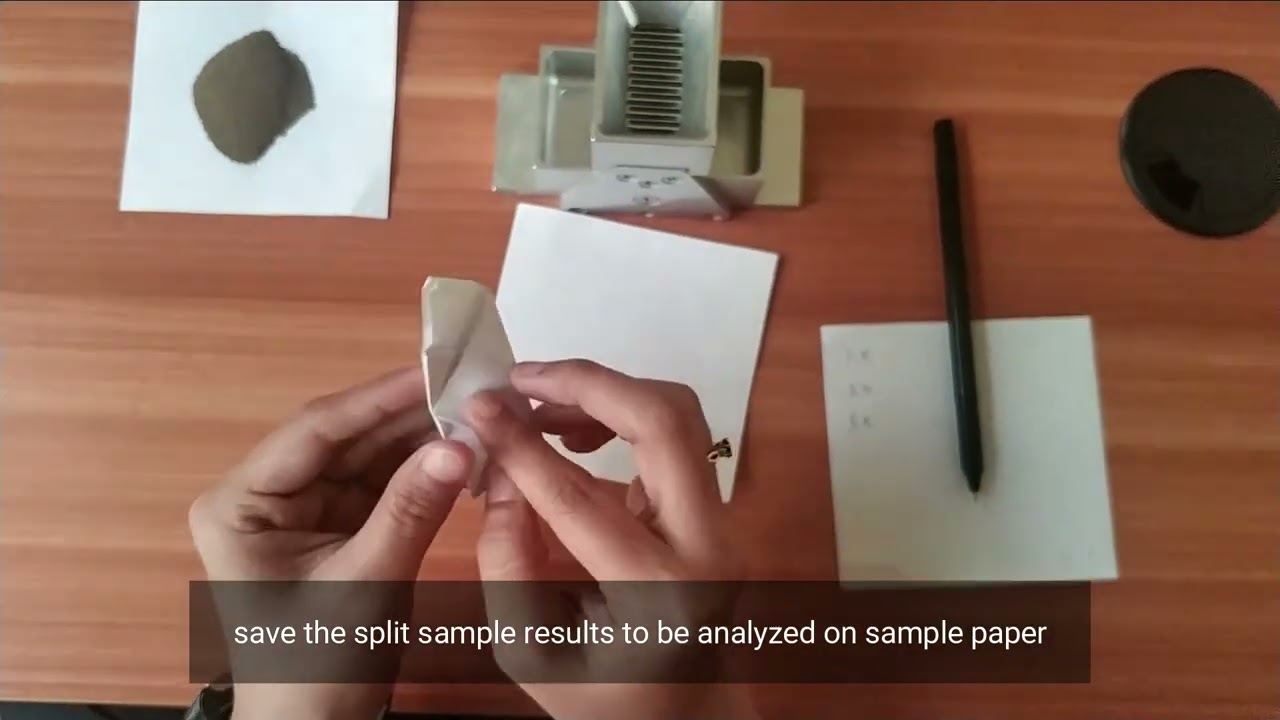 3. small foraminifera analysis process