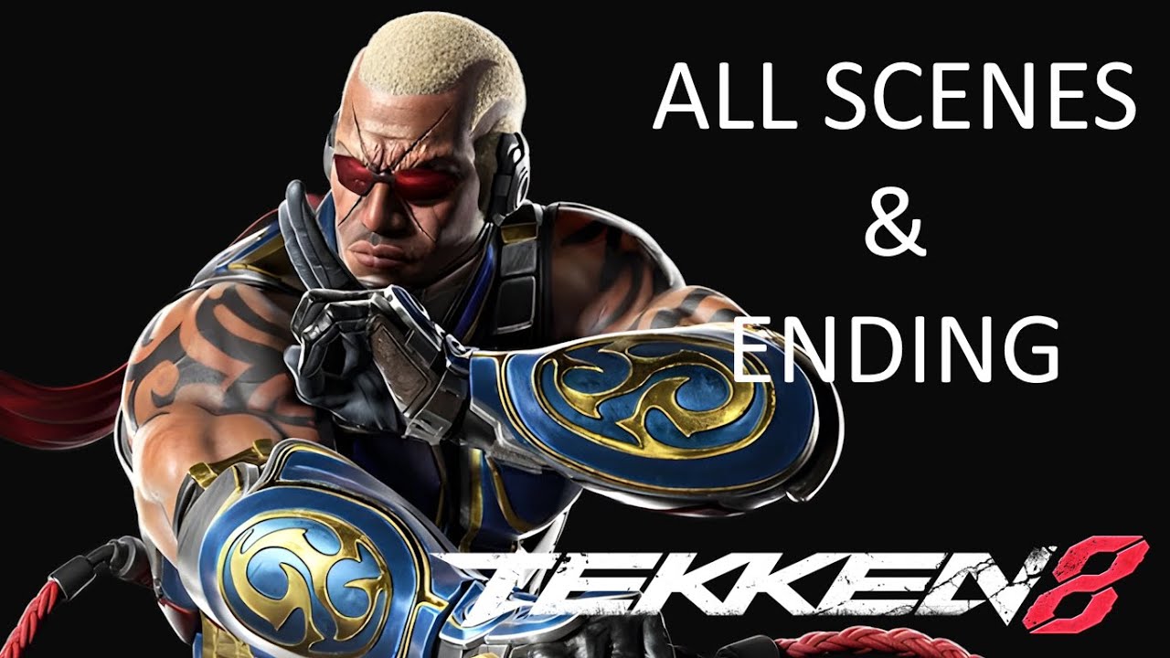 Tekken 8 - All RAVEN Scenes and Ending! (SPOILERS)