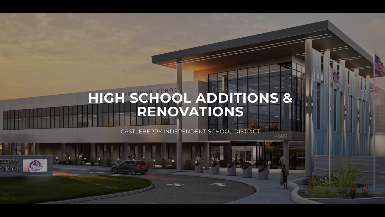 WRA Architects | Castleberry ISD - High School Additions & Renovations | Animation