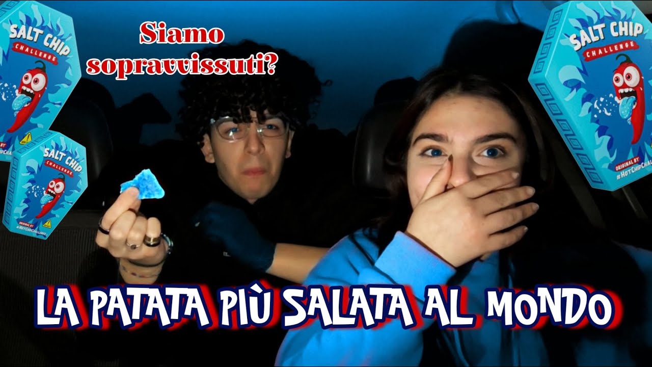 La Patata più salata al mondo *Hot Chip Challenge* PT.1