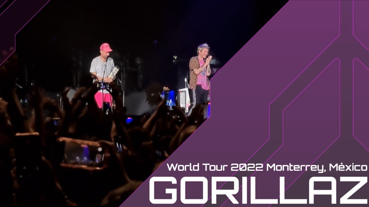 Gorillaz World Tour 2022 | Monterrey Arena Citibanamex