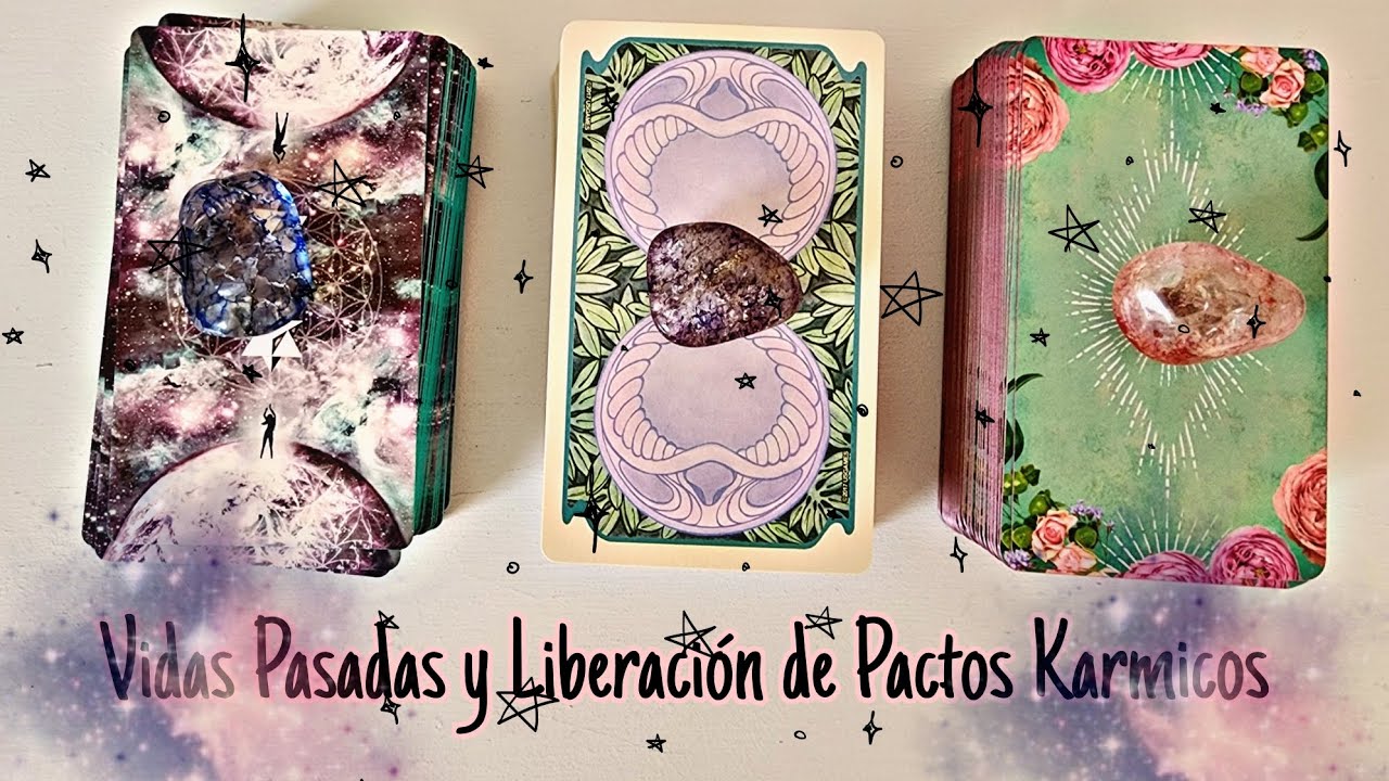Tarot Interactivo Vidas Pasadas + Liberación de Pactos Karmicos 🌌 Sophie Souyet