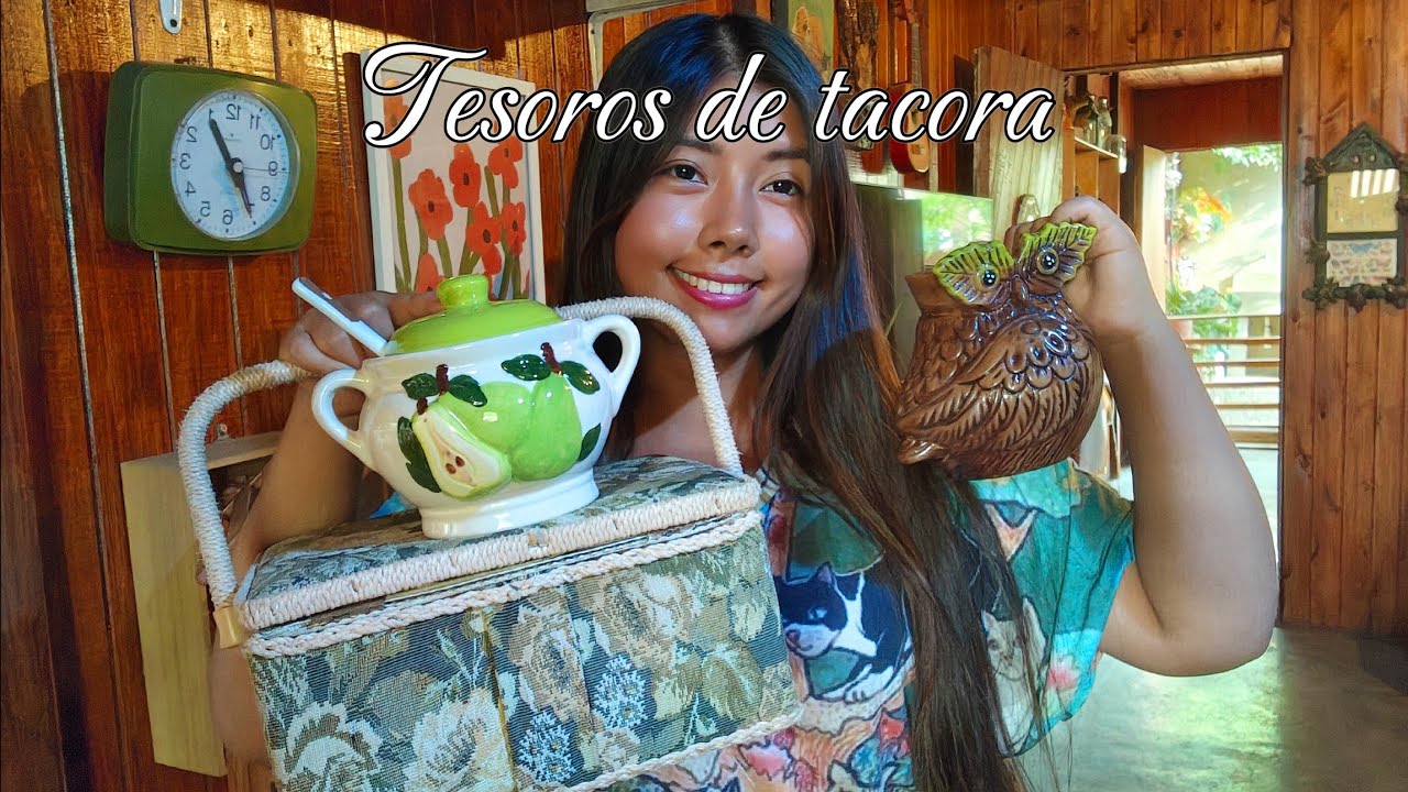 Fuimos a la cachina de Tacora y encontramos estos tesoros | limpieza y unboxing en casa🍃