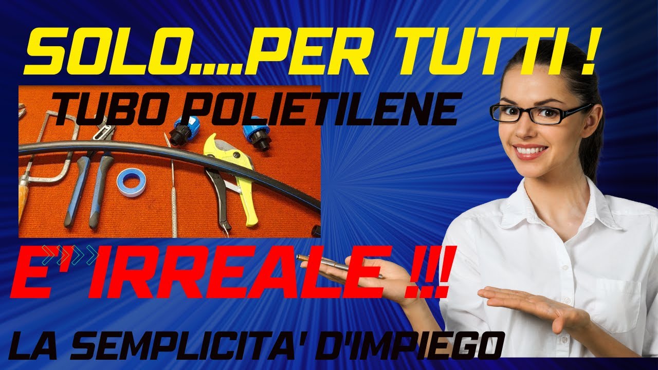 TUBO TOP. TUBO FACILE  in PLASTICA : la soluzione rivoluzionaria!