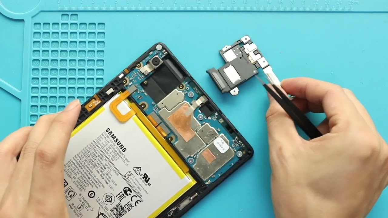 Samsung Galaxy Tab A7 Lite Ringer Loud Speaker & Vibrator Motor Replacement SM-T220 T225 T227