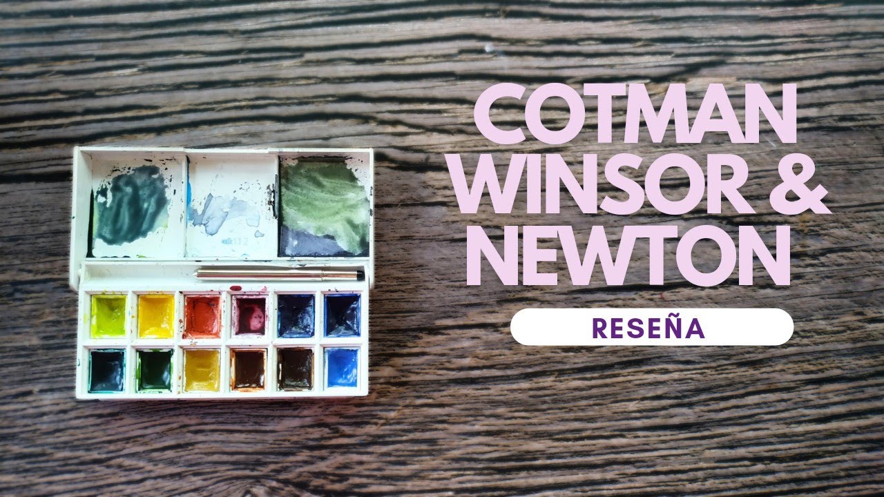 ACUARELAS Winsor & Newton COTMAN RESEÑA detallada