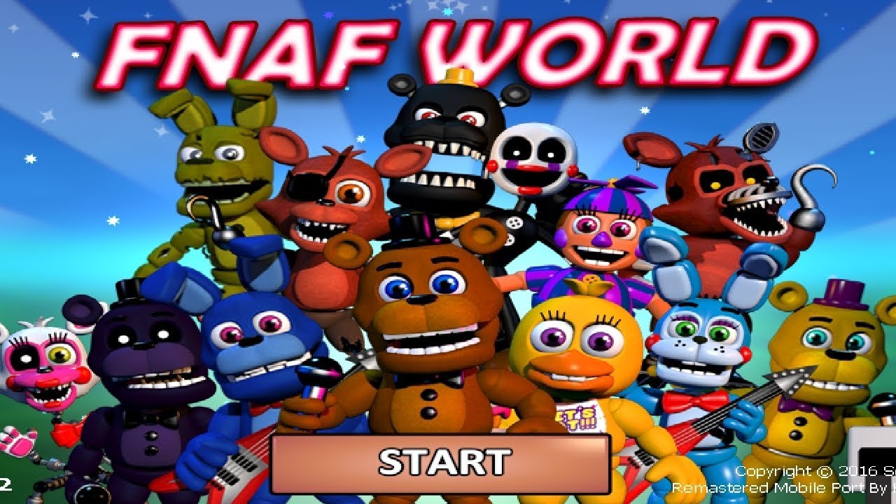 Играю в фнаф ворлд / Часть 1🎮