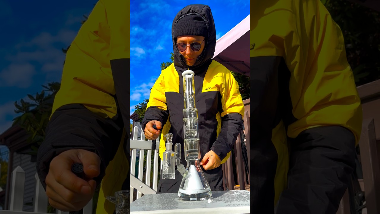 Pulsar Double Inverted Showerhead Perc Beaker