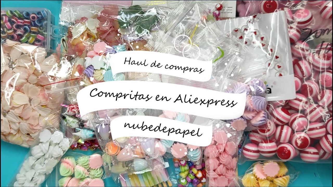 Haul de compras en Aliexpress