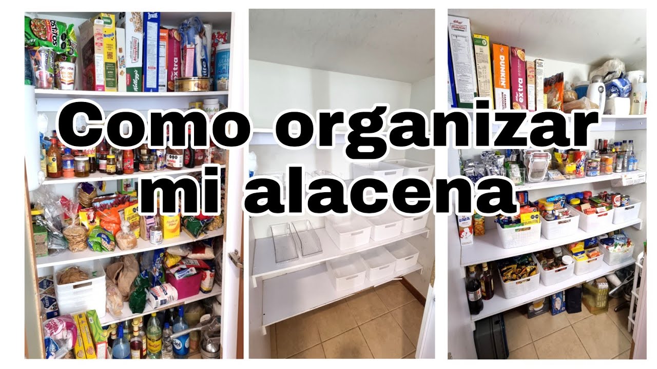 Como organizar mi alacena /método Konmari / paso a paso