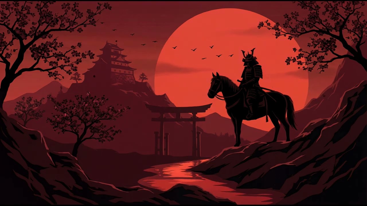 🌑 KAGEBOSHI | 影法師 (Shadow Silhouette) | Dark Japanese Ambient | For Focus & Meditation