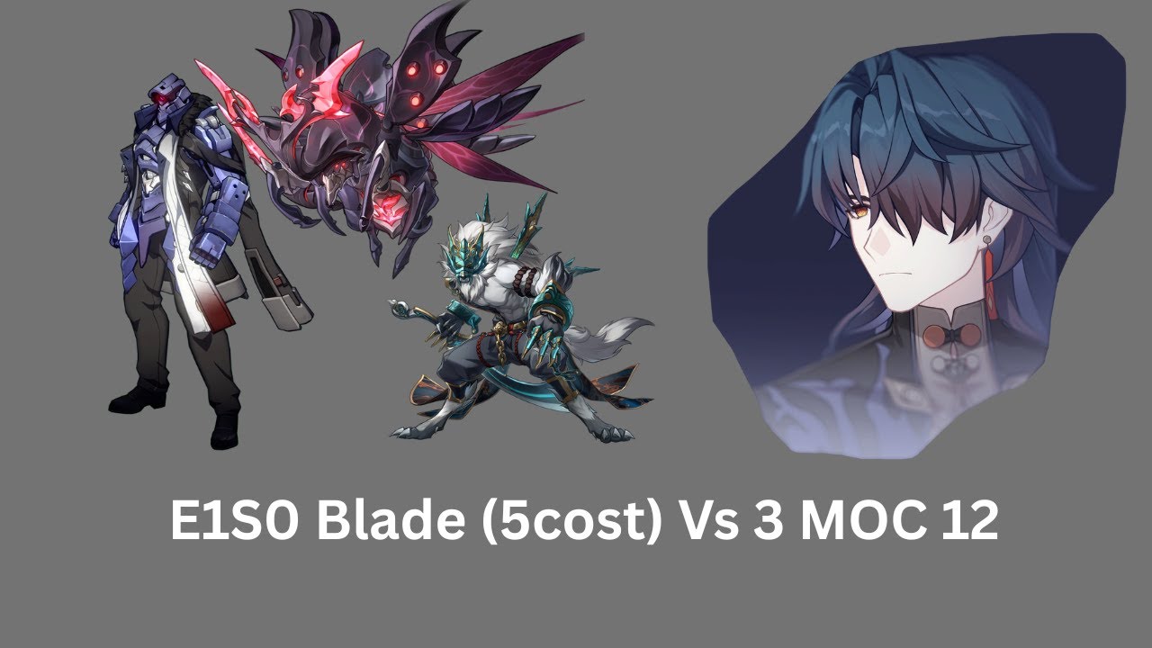 (V3 3.4) (buffed) E1S0 Blade (5 cost) vs  3 MOC 12