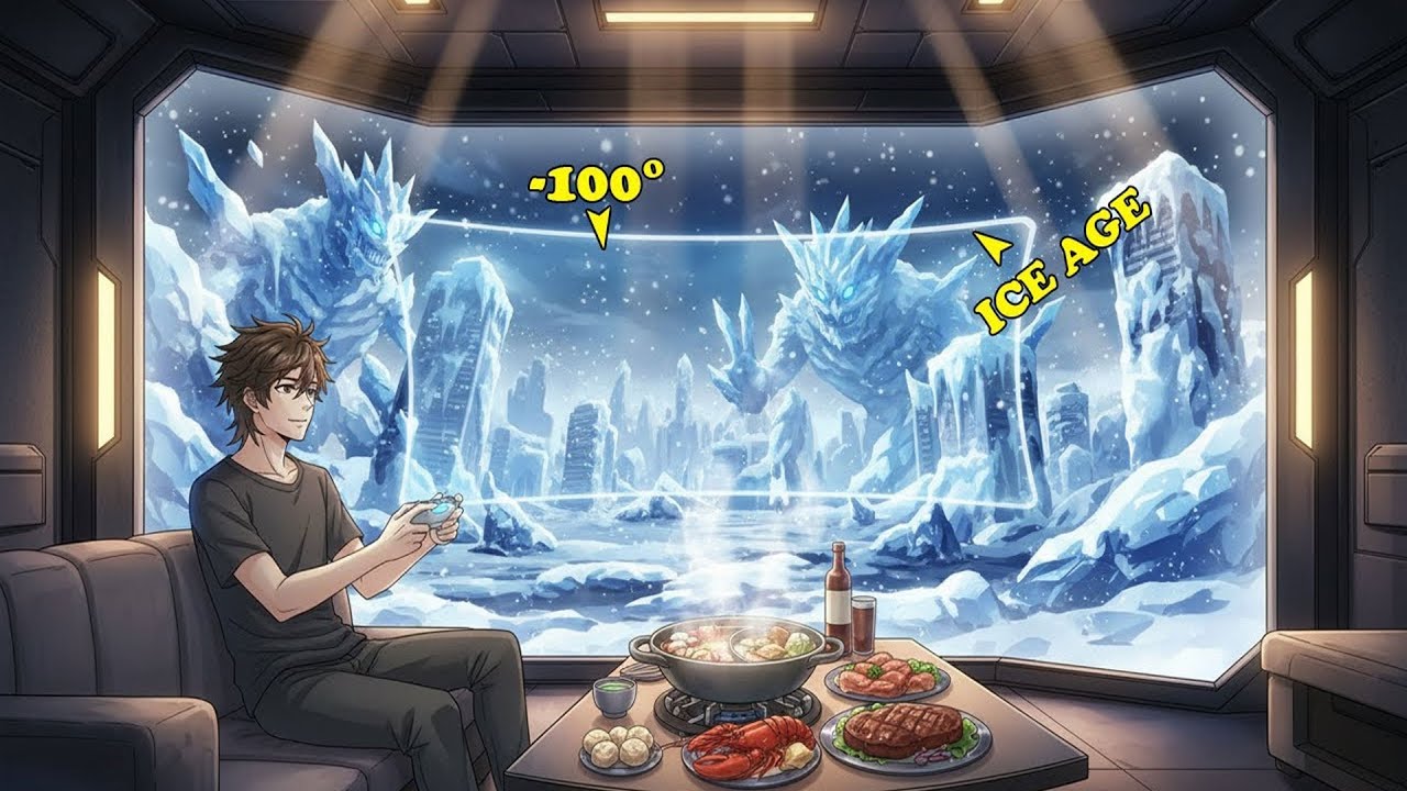 Before the World Freezes, He Sells All He Has to Build an UNBREAKABLE Fortress! | Manhwa Recap