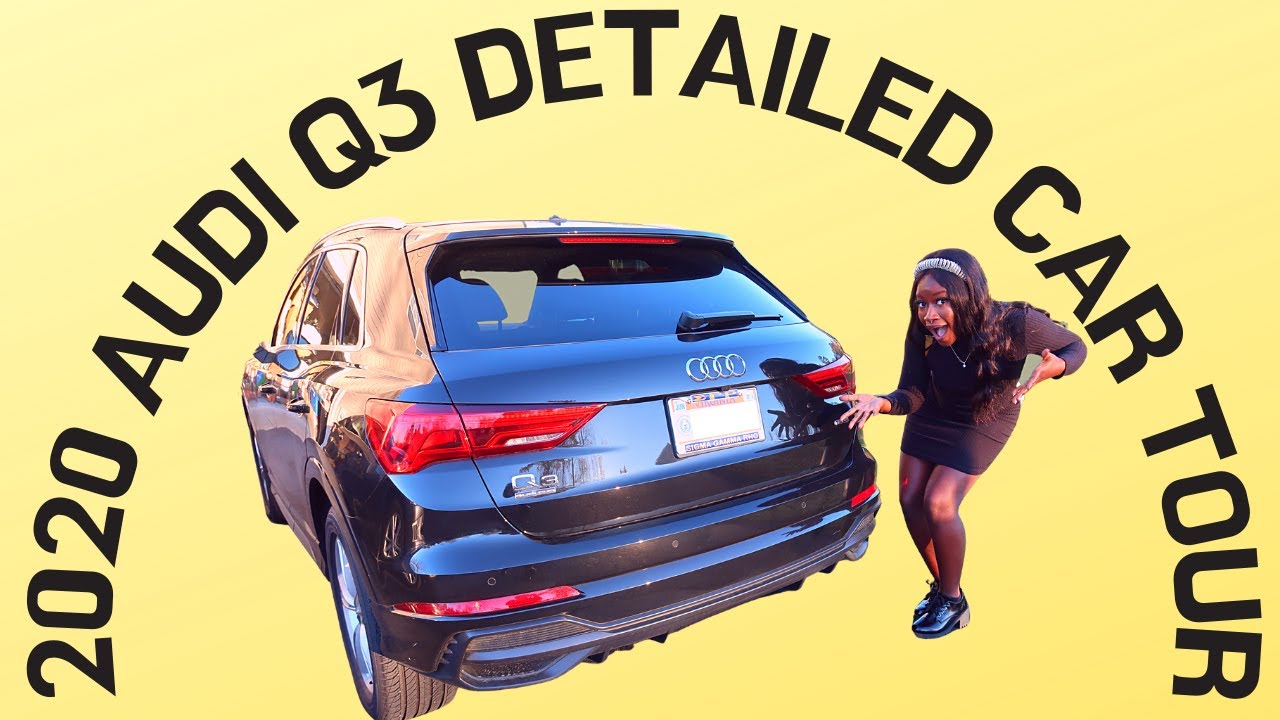 2020 Audi Q3 DETAILED New Car Tour | Meet Noir 🖤