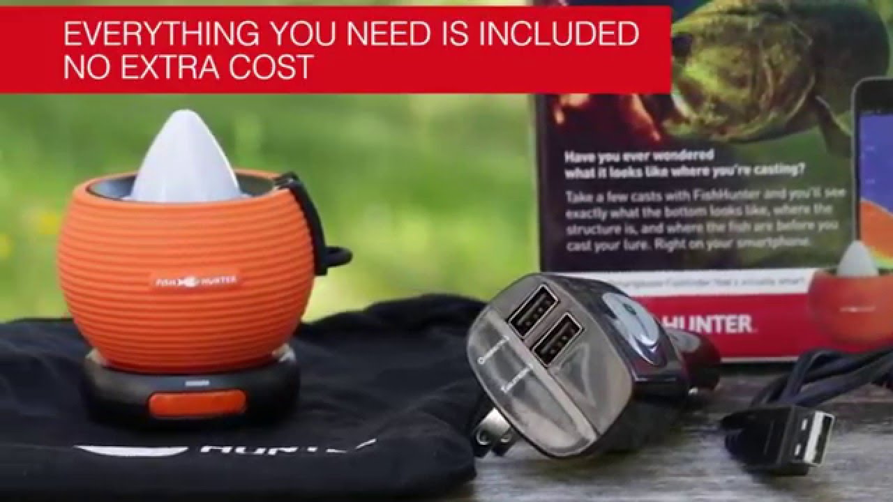 FishHunter Military Grade - Portable Fish Finder