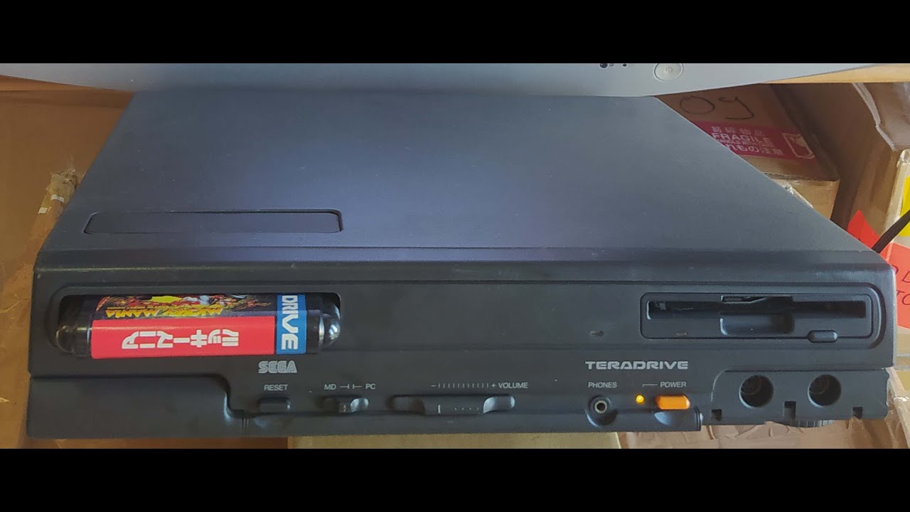 SEGA teradrive テラドライブ. 00 first test