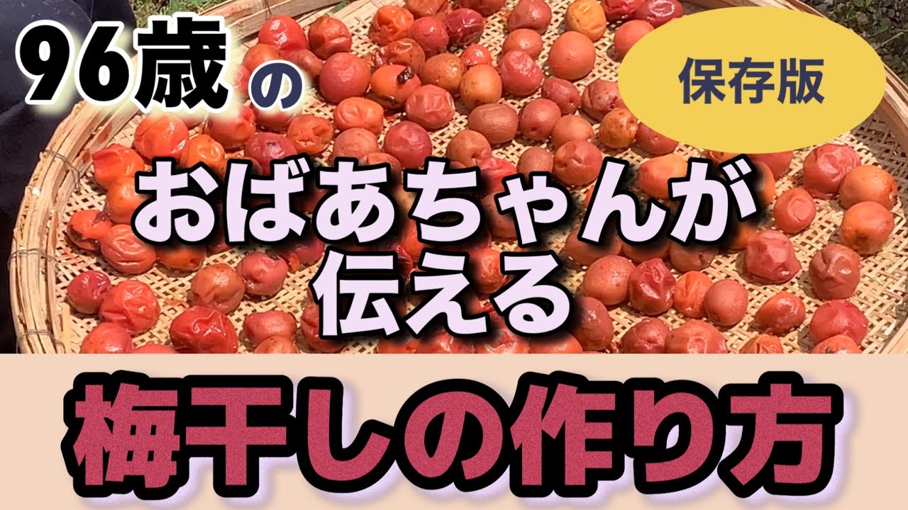 [保存版] おばあちゃんの梅干しの作り方