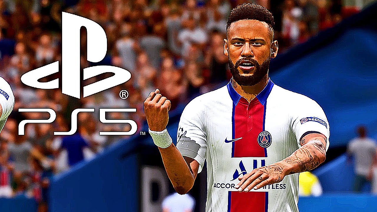 FIFA 21 PS5 NEYMAR vs FC BARCELONA | MOD New Camera PRO Ultimate Difficulty Career Mode HDR Next Gen