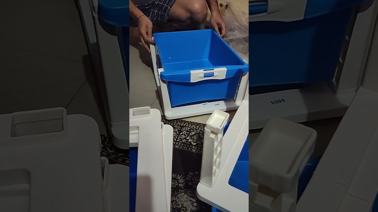 Unboxing and setting of Nilkamal Chest of 4 Drawers 